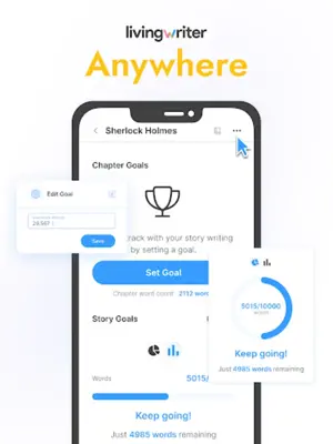 LivingWriter Write Anywhere android App screenshot 1